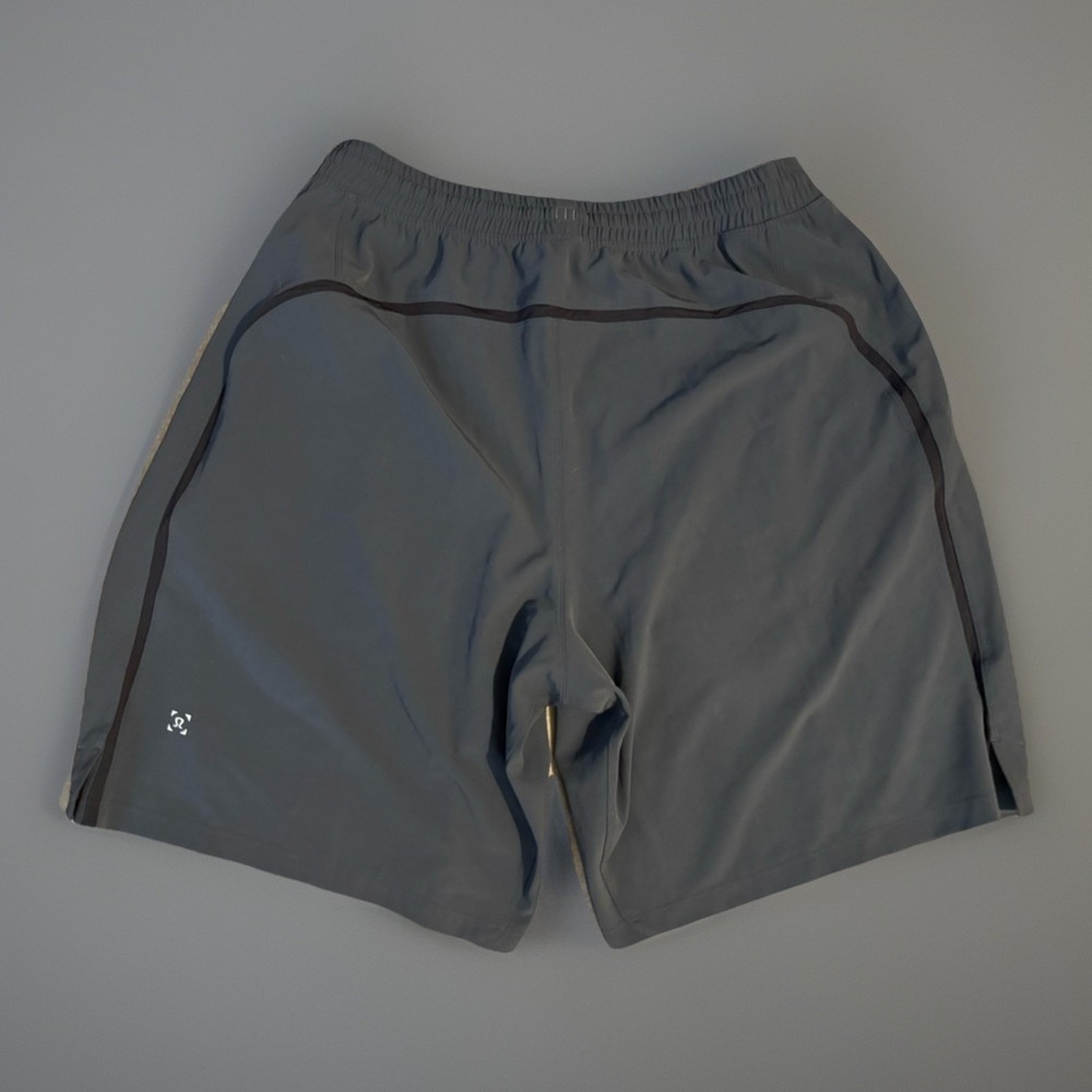 Lululemon Men's Grey Athletic Shorts-XLarge